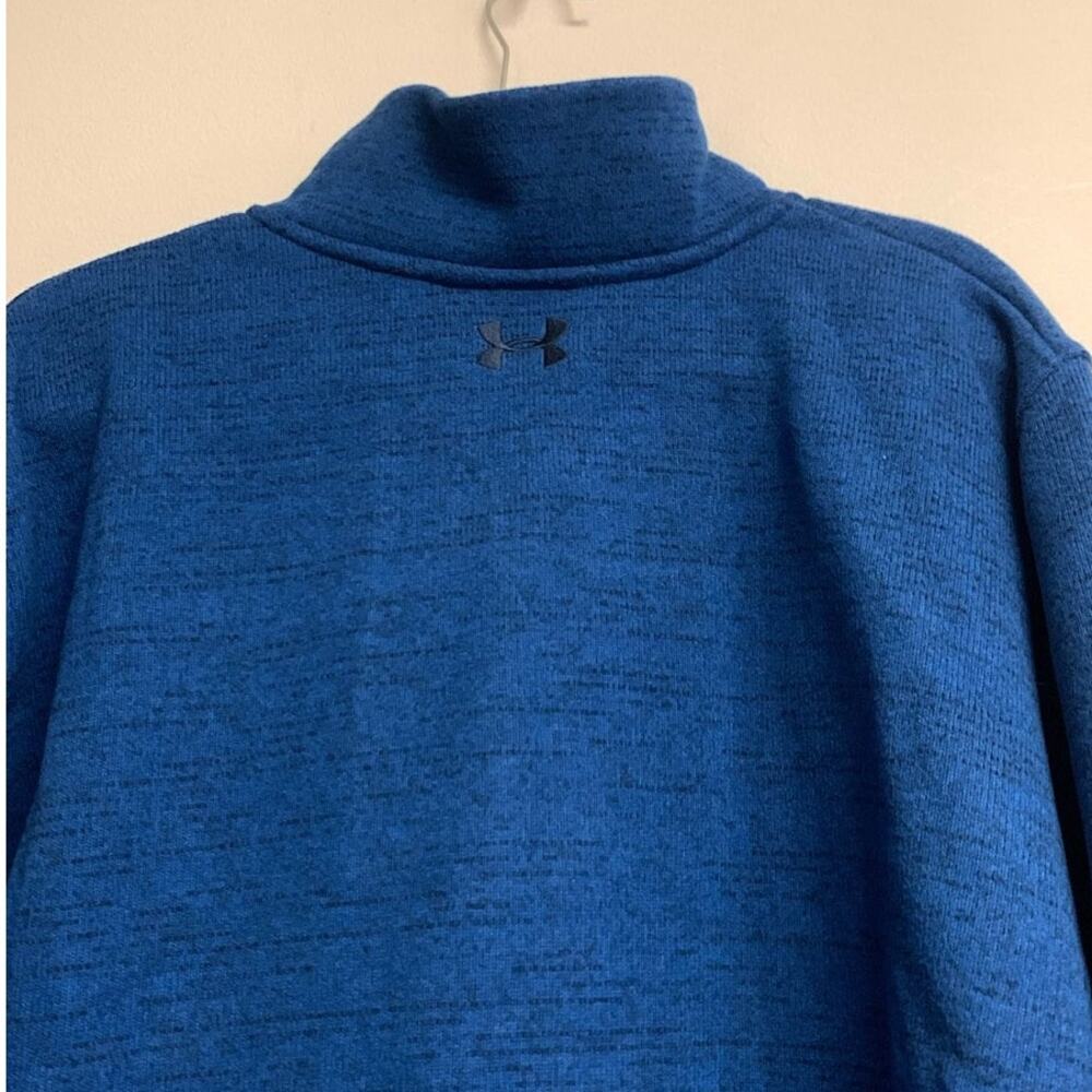 Under Armour Men's 3XL UA Specialist Henley 2.0 Pullover, Blue - Picture 5 of 9